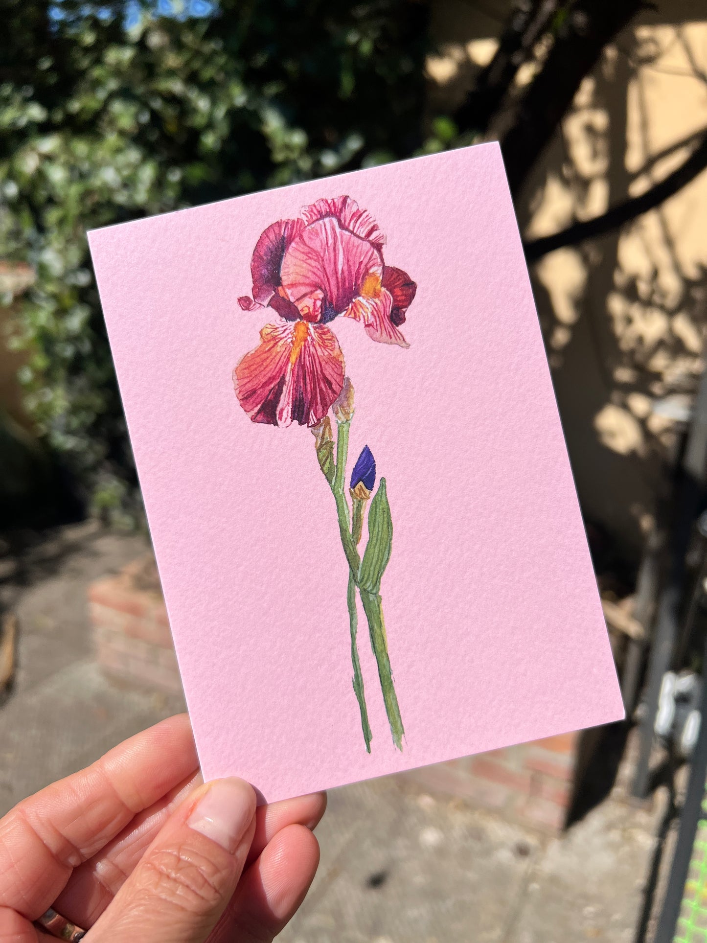 Floral Watercolour Cards - SET A