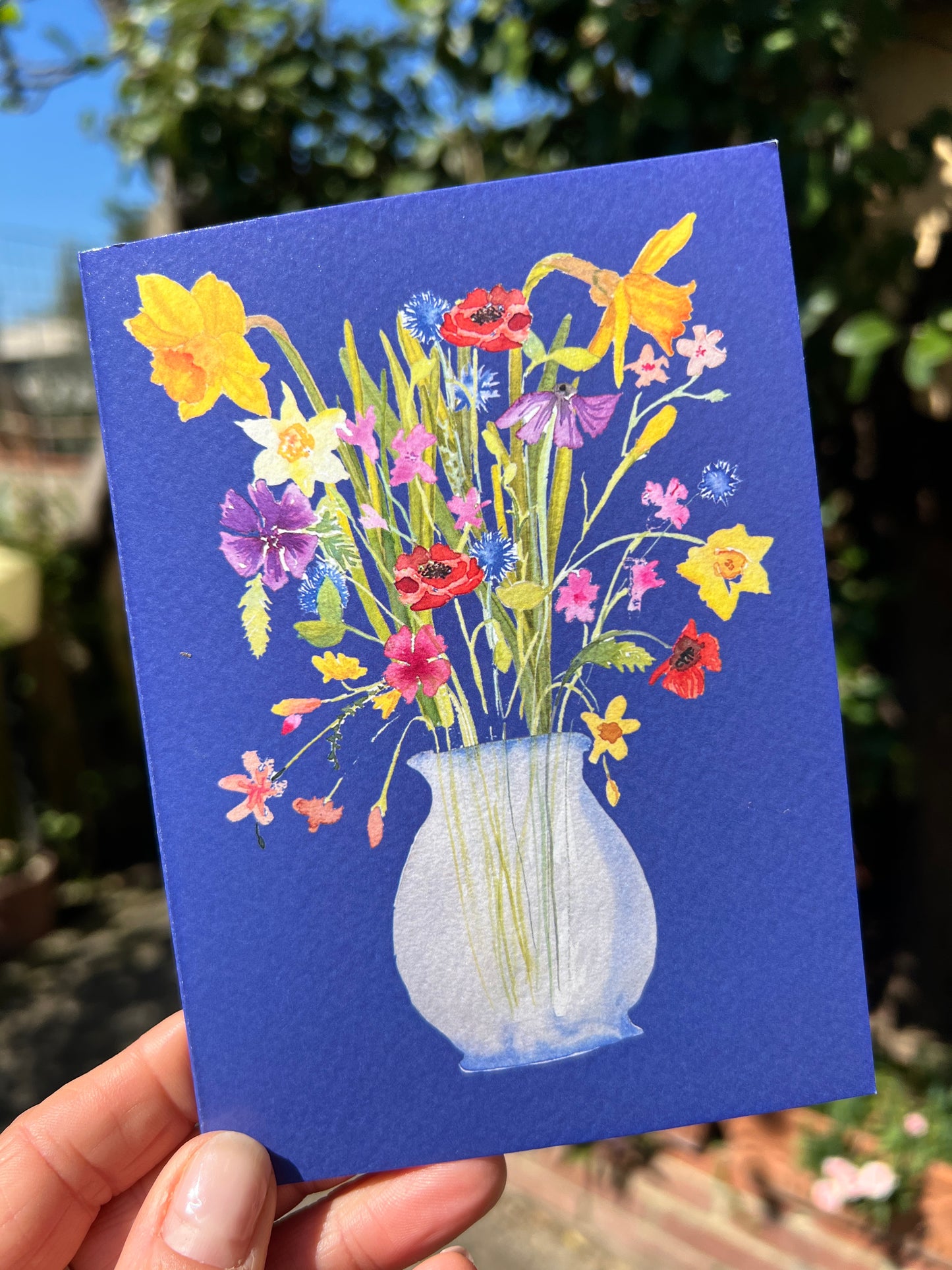 Floral Watercolour Cards - SET A