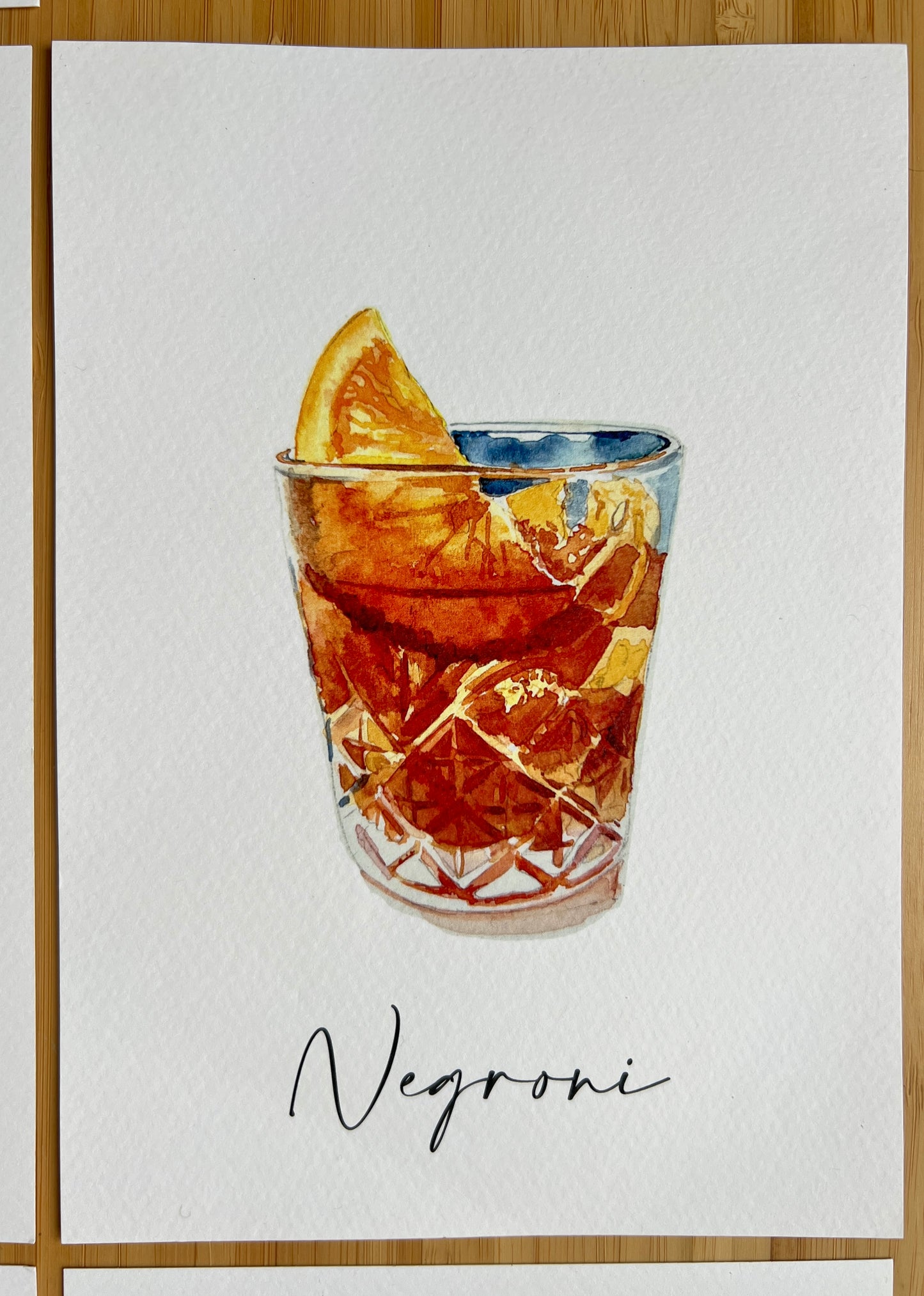 A5 Cocktail Prints - Set of 6