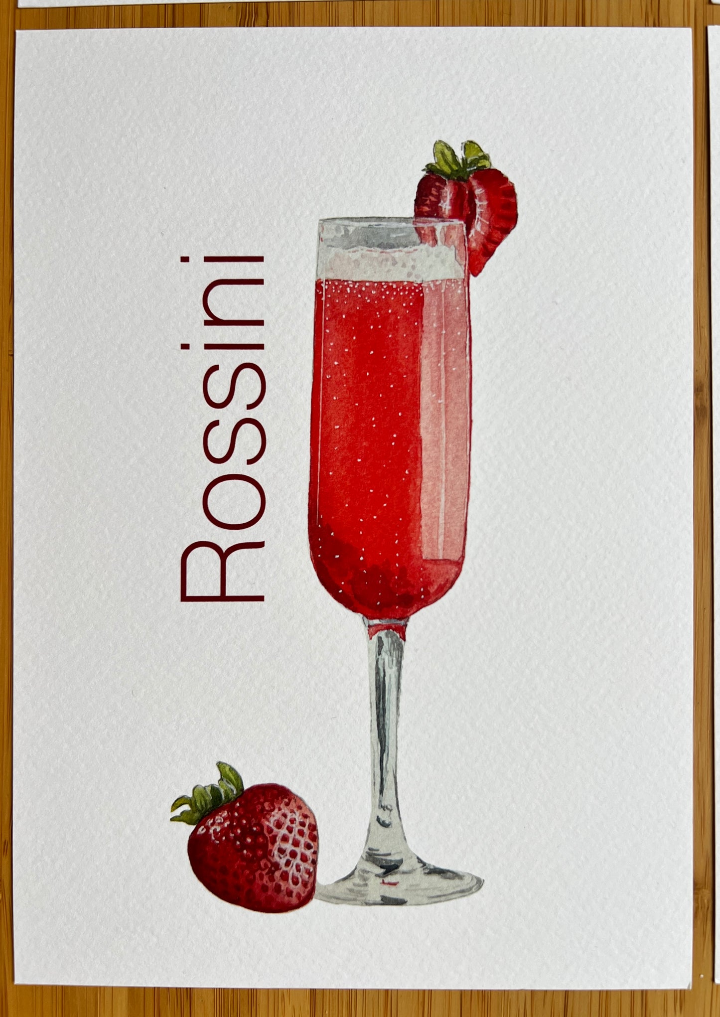 A5 Cocktail Prints - Set of 6