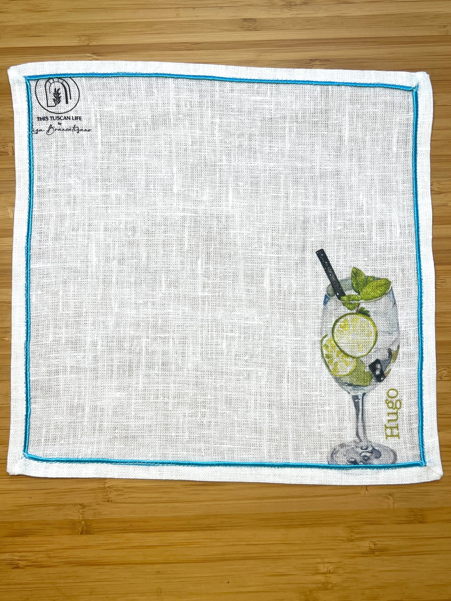 Italian Cocktail Napkins - 100% Linen