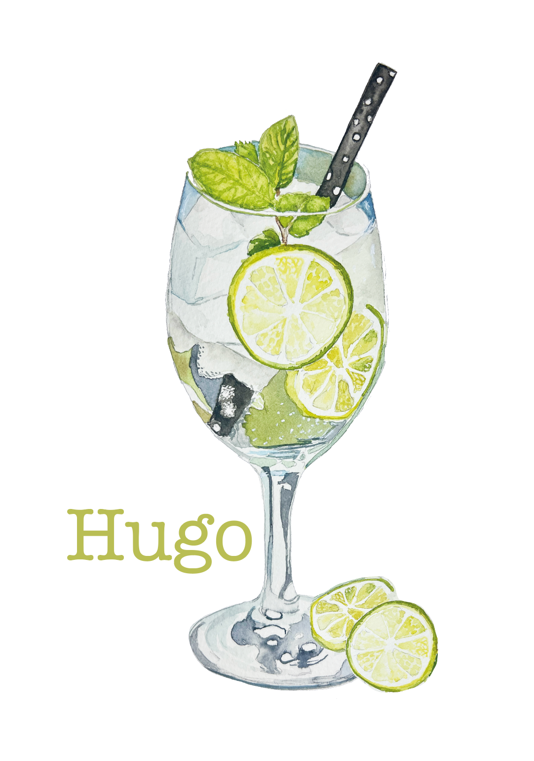 A5 Cocktail Prints - Set of 6