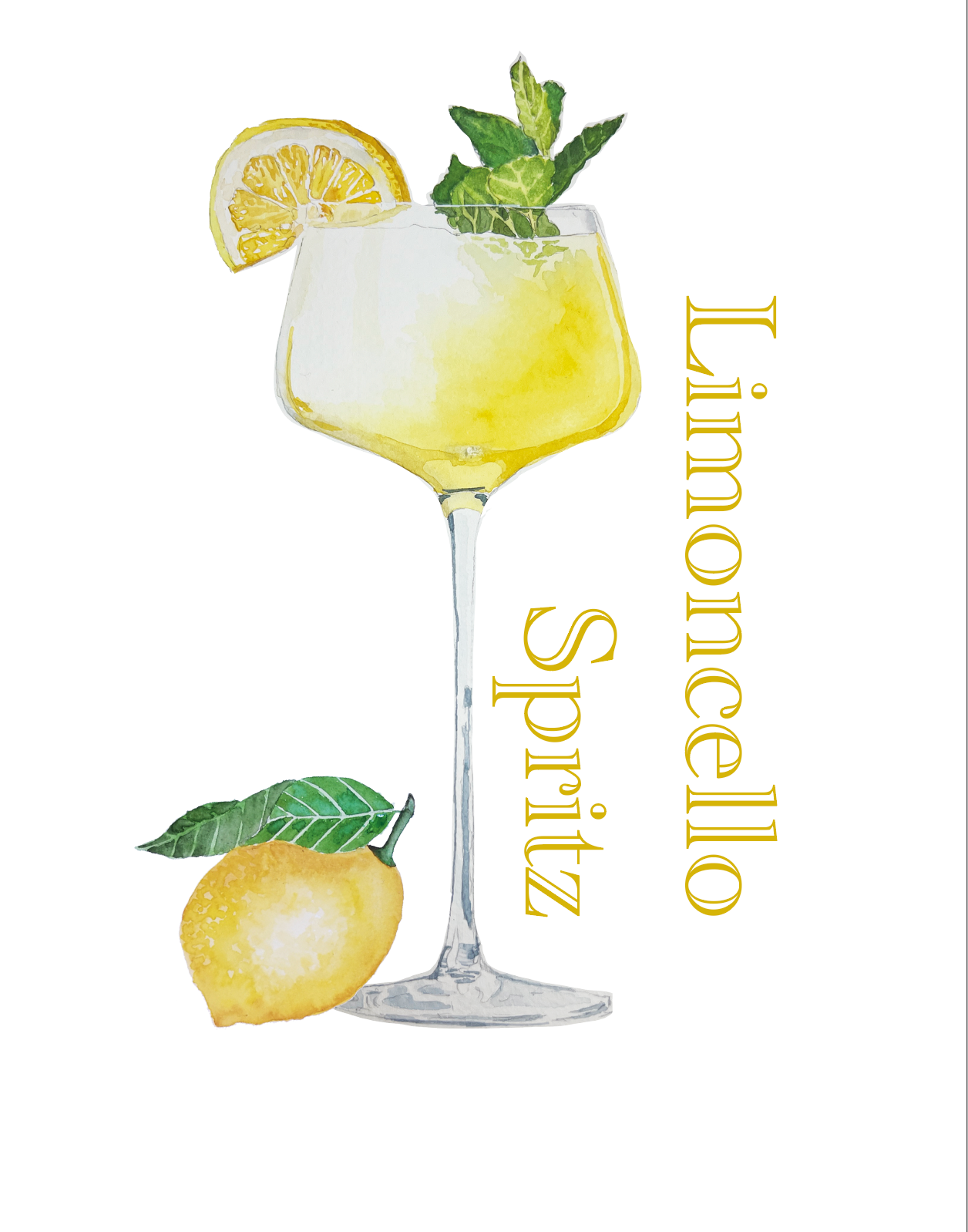 A5 Cocktail Prints - Set of 6