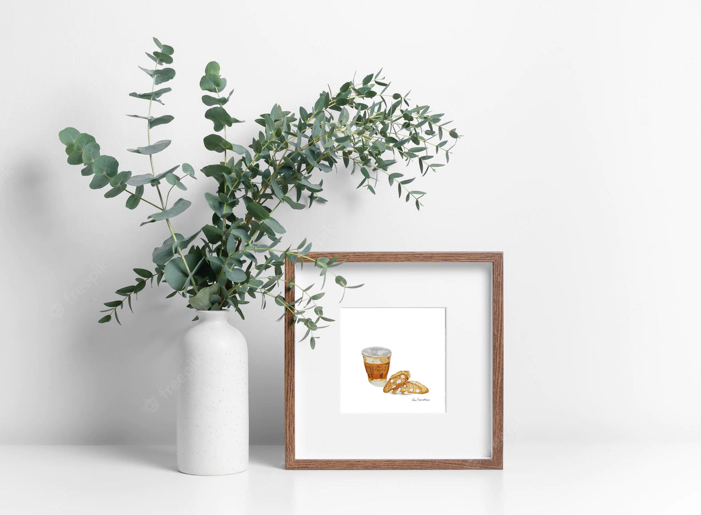Cantuccini & Vin Santo Print