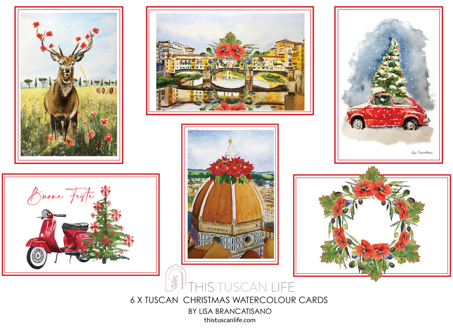 Tuscan Christmas Cards