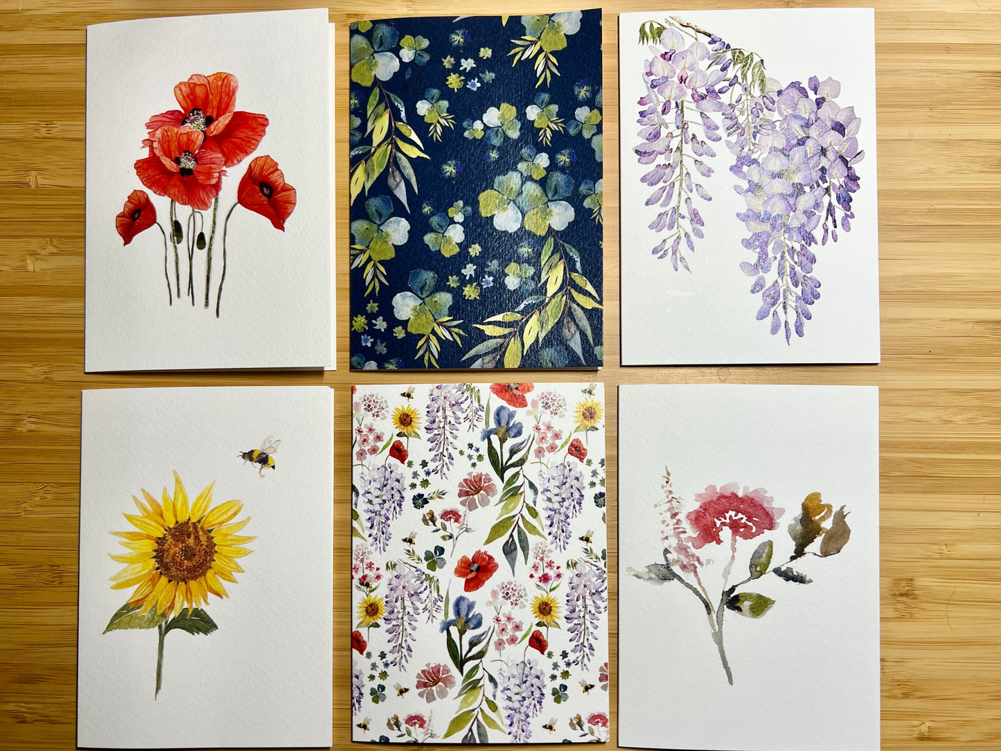 Floral Watercolour Cards-2022-23