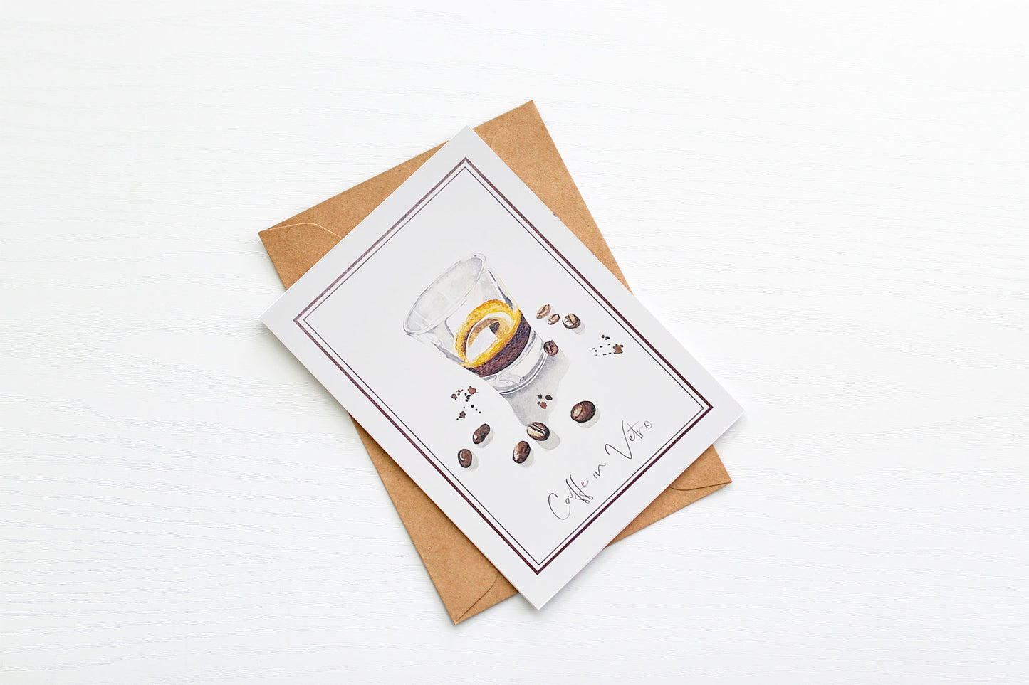 Coffee Watercolour Cards