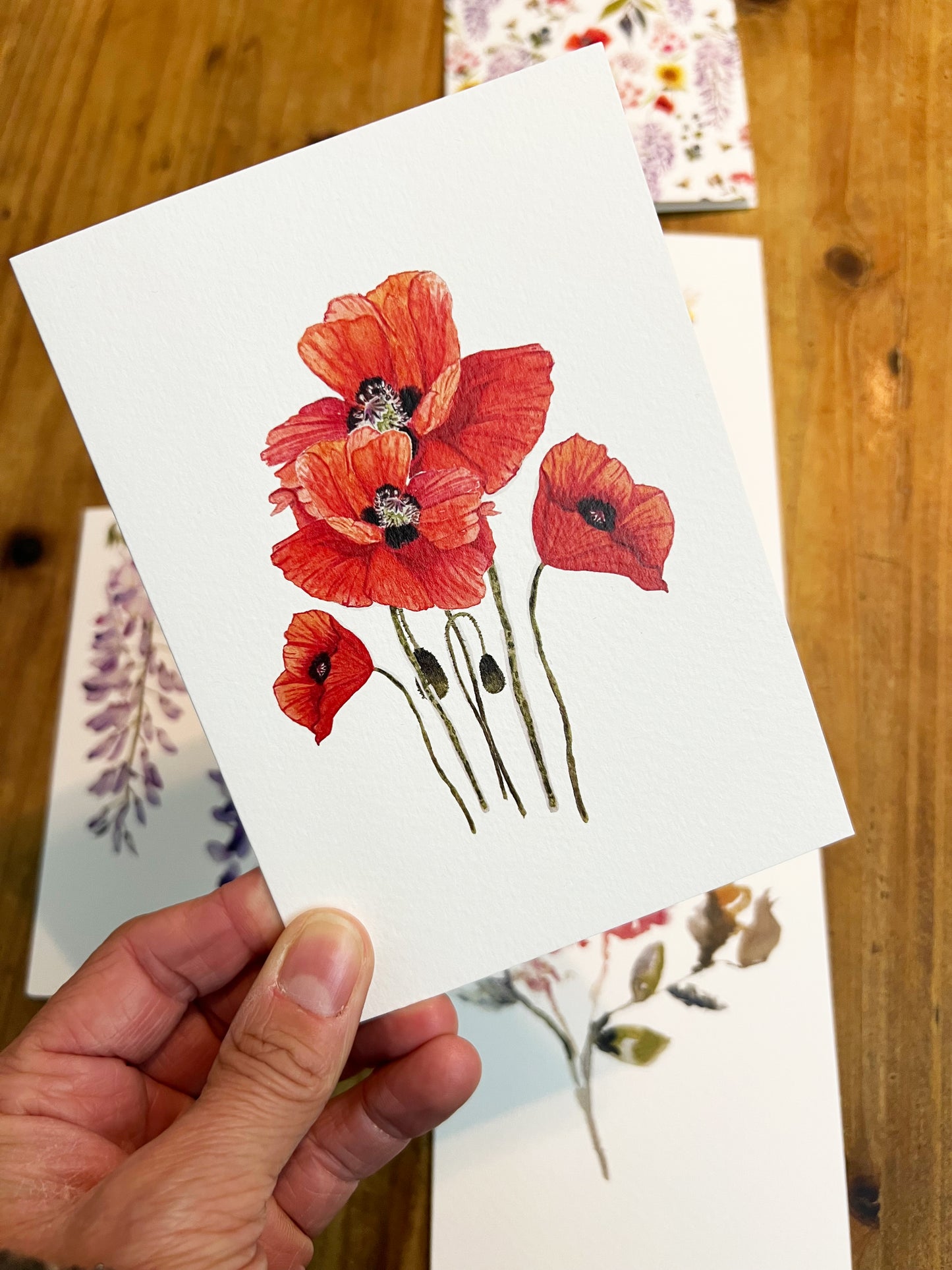 Floral Watercolour Cards-2022-23