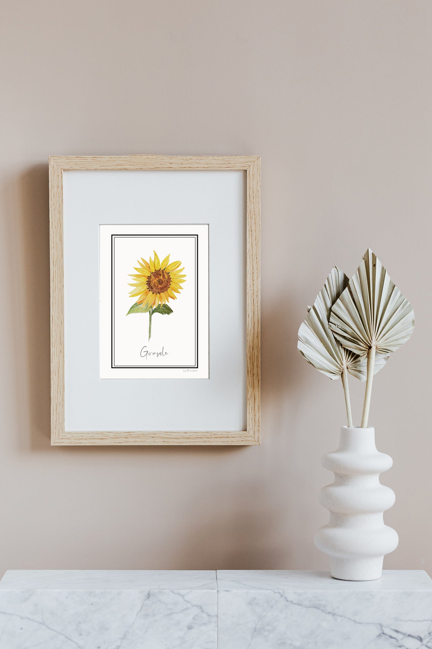 A5 Floral Watercolour Prints