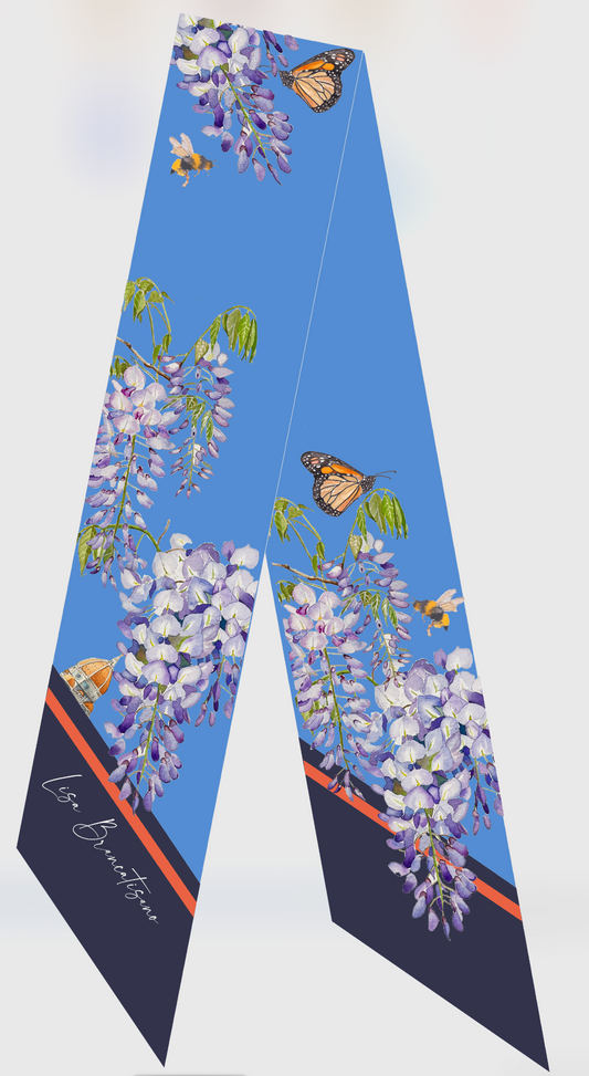 Wisteria Silk Bandeau