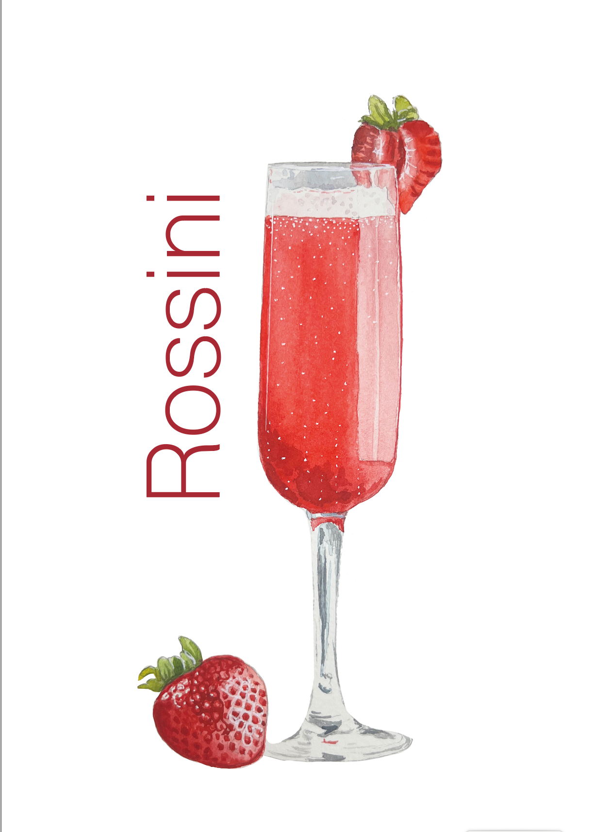 A5 Cocktail Prints - Set of 6