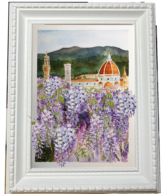 Spring View from Bardini Gardens