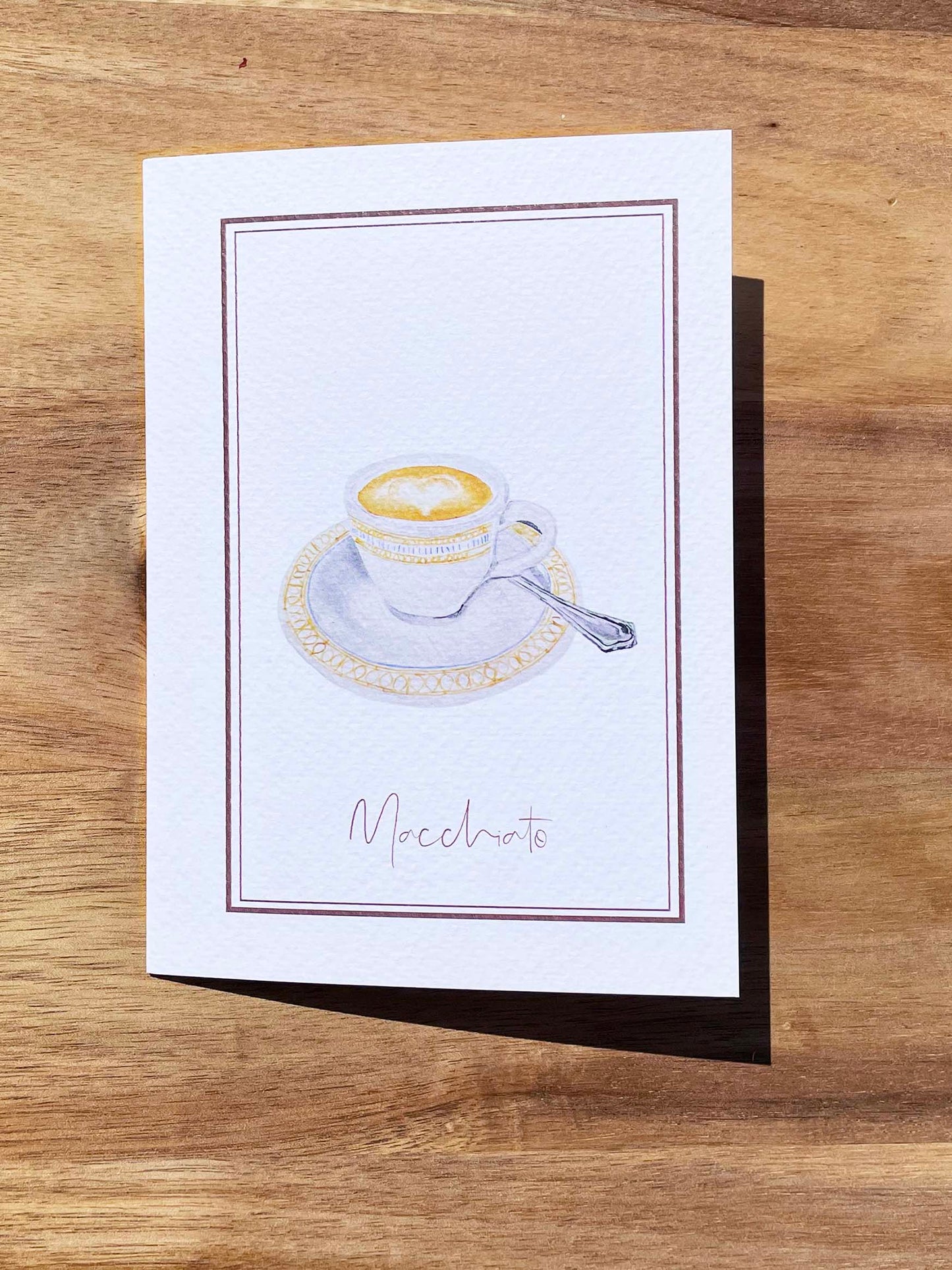 Coffee Watercolour Cards