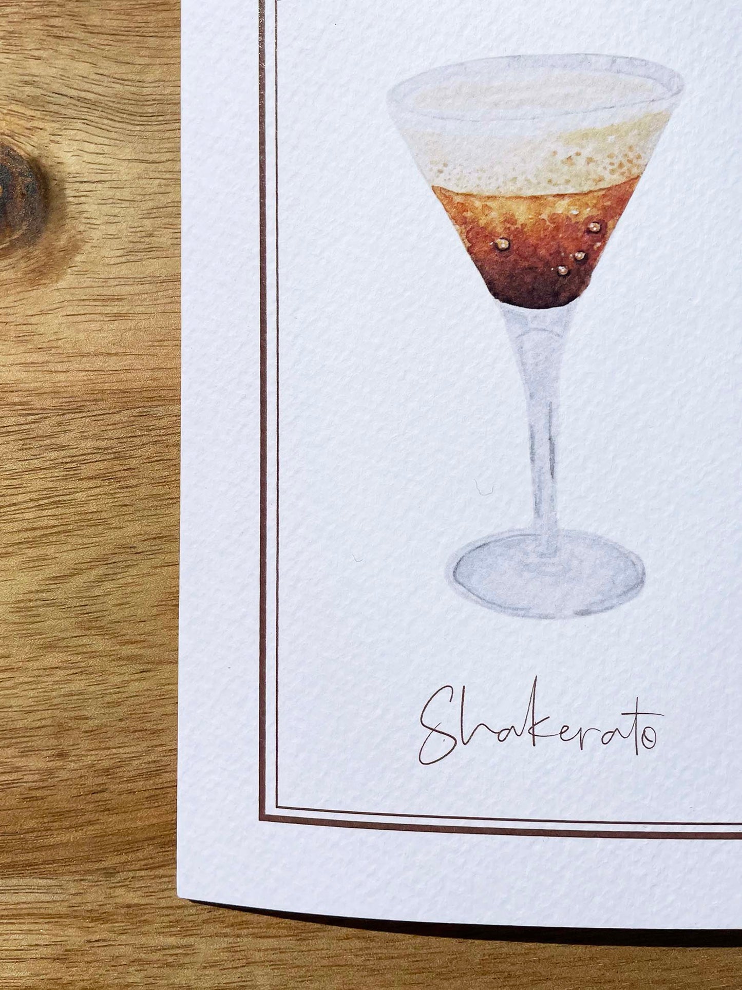 Coffee Watercolour Cards