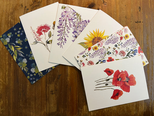 Floral Watercolour Cards-2022-23